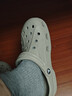卡骆驰（CROCS）贝雅洞洞鞋男鞋女鞋轻便耐磨一脚蹬拖鞋休闲鞋百搭花园鞋|10126 卵石色-2V3 39 (240mm) 实拍图