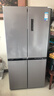 美的（Midea）480升十字门冰箱家用一级能效风冷无霜双变频净味以旧换新BCD-480WSPZM(E)国家补贴 实拍图