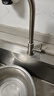 华帝（VATTI）厨房水龙头 不锈钢厨房水槽单冷龙头360度旋转洗菜盆龙头 016000 实拍图