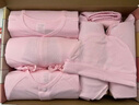 贝瑞加（Babyprints）婴儿礼盒套装纯棉新生儿衣服初生宝宝新年礼物实用高档13件 粉 实拍图