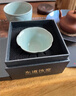 东道汝窑茶杯陶瓷功夫茶具开片可养汝瓷主人杯 2026款(天青) 实拍图