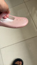 华美健步洞洞鞋女防滑包头凉拖鞋海边沙滩鞋柔软果冻鞋HM2136浅粉36 实拍图