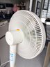 美的（Midea）【幸运草安睡2.0 MAX】一键闪装/直流变频家用轻音电风扇语音遥控落地扇 大风量一级能效卧室电扇 实拍图