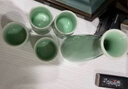 CLITON白酒杯分酒器温酒器烫酒壶青瓷温酒壶暖酒器黄酒酒杯白酒杯套装 实拍图