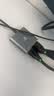 毕亚兹Type-C扩展坞一拖二 USB-C转双口HDMI2.0接头 适用华为苹果笔记本4K60Hz双屏异显/同显拓展转换器 实拍图