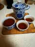 方形茶盘托盘干泡盘茶台托盘功夫茶具配件茶盘托盘干泡盘茶台 四方竹木茶盘1个-白色 实拍图