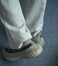 阿迪达斯Yeezy350椰子透气男女潮流休闲鞋HQ2059 42.5 实拍图