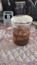 泥也茶杯玻璃杯月牙泡茶杯玻璃水杯绿茶过滤月牙杯办公专用男喝茶杯子 实拍图