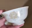景黛景德镇陶瓷米饭碗瓷碗家用高颜值碗具汤碗菜盘鱼盘骨瓷盘子餐具 4.5英寸高脚碗10个 实拍图