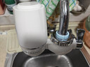 沁园（TRULIVA）净水器家用水龙头过滤器直饮自来水滤水器前置超滤厨房卫生间通用除水垢余氯双出水可清洗滤芯多层 一机两芯【13级精过滤丨1年半免换芯】 实拍图