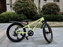 京东京造灵跃山地自行车京东自营6-10-12岁儿童自行车学生变速20寸青柠绿 实拍图