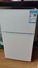新飞（Frestec）小冰箱 冰箱小型双开门 迷你双门家用宿舍租房冷藏冷冻电冰箱节能省电 48L白【一级能效+租房神器】升级款 实拍图
