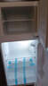 美的（Midea）112L两门小冰箱灰色双温小冰箱迷你家用宿舍租房灵活摆放节能低音深冷速冻 BCD-112CM 实拍图