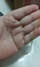周六福18K黄金项链女O字链素链锁骨链生日礼物 黄18K 约0.8g-41+5cm 实拍图