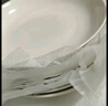 洁雅杰陶瓷盘子大号深盘家用8英寸汤盘纯白釉下彩中式餐盘菜盘10只装 实拍图