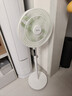 美的（Midea）【幸运草安睡1S】一级能效直流变频声控电风扇家用遥控卧室静音落地扇台式桌面抗菌大风力转页扇 实拍图