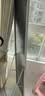 全品屋全身镜穿衣镜落地镜挂门服装店试衣壁挂镜一体简约北欧风白150 实拍图