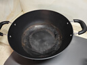 苏泊尔supor 铸铁双耳无涂层深型炒锅34CM耐磨铁锅燃气电磁炉通用FC34Y1 实拍图