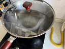 九阳（Joyoung）炒锅铁锅健康无涂层精铁锅家用炒菜锅炉灶通用34cm带盖C122 实拍图