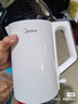 美的（Midea）电热水壶烧水壶 2L大容量泡茶 304不锈钢0涂层 1800W快速加热MK-SH20M320 实拍图