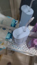 京东京造高端便携式冲牙器蓝色 屏显10档调节300ml大水箱洗牙器洁牙器牙齿冲洗器预防牙结石 女 实拍图