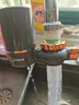 美的（Midea）净水器水龙头过滤器家用自来水滤水器直饮前置过滤器厨房卫生间通用除水垢除余氯双出水可清洗滤芯 一机三芯【两年免换滤芯】 实拍图