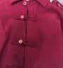 罗蒙男童红色外套加厚儿童加绒衬衫秋冬款拜年服唐装演出服 红色 150 实拍图