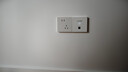 普联（TP-LINK） 千兆口无线ap+ac面板入墙壁式poe路由器86型全屋wi-fi6套装5G双频家用 AX3000M全屋组网AP套装 3个1500M薄款面板套装 【高配版】WiFi6 实拍图