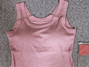 浪莎吊带背心女带胸垫免穿文胸10A抗菌可外穿内搭运动螺纹打底衫 实拍图
