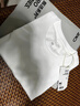 京东京造50支液氨抗皱男士t恤男短袖男款纯棉打底衫内搭春季衣服 白色 M 实拍图