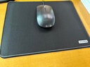 京东京造加厚耐磨鼠标垫280*220*3mm布面橡胶防滑 办公电竞游戏垫 精密锁边办公桌垫黑色 适用gpw 实拍图