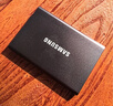 三星（SAMSUNG）1TB Type-c USB 3.2 移动固态硬盘（PSSD） T7 灰色 NVMe读速1050MB/s 手机直连 Mac mini外接 实拍图