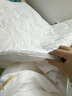 富安娜 舒暖 纤维被子冬季被芯 双人冬厚被 约6.3斤 203*229cm 白色 实拍图