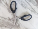 【超级爆款】钓鱼户外剪刀办公用品剪纸不锈钢手工文具剪子 文具剪刀1把【中号】活动款 实拍图