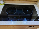 美的（Midea）电磁炉电陶炉双灶电磁灶家用3500W大功率嵌入式大面板耐磨易洁一电一陶双头灶台不挑锅具DZ35CT15P 实拍图