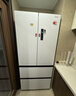 美的（Midea）508L法式四开门冰箱超薄零嵌入式双系统2.0一级能效大容量以旧换新白色BCD-508WUFPZM(E)国家补贴 实拍图
