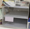 得力（deli）多功能金属网材组合式文件框 书立桌面收纳盒置物架带笔筒 三层文件盘 PB103白 实拍图