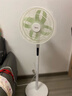 美的（Midea）【幸运草安睡1S】一级能效直流变频声控电风扇家用遥控卧室静音落地扇台式桌面抗菌大风力转页扇 实拍图
