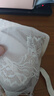梦芭蒂内衣女刺绣蕾丝乳胶文胸大胸显小显瘦薄款无钢圈聚拢防下垂胸罩 实拍图
