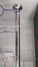 未来式 免打孔不锈钢伸缩杆晾衣杆阳台晾衣架支撑杆门帘杆卫生间挂衣杆 1.0米-1.7米墙距适用 实拍图