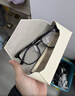 LESCA LUNETIERgm黑框眼镜框男款近视可配度数方粗框痞帅潮防蓝光大脸眼睛架平光 实拍图