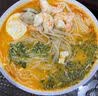 拉面说儿酸辣豚骨叉烧拉面 非油炸方便面 速食早餐夜宵方便食品186.4g/袋 实拍图