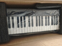 特伦斯折叠钢琴88键便携式电钢琴成人儿童电子琴重力度键盘V30pro钢琴 炫酷黑+专用琴包+Z型琴架 实拍图
