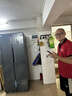 上菱447升对开门冰箱双开门 宽70厘米一级能效变频风冷家用电冰箱以旧换新BSE447PWL 实拍图