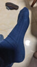 拾袜记运动袜子男士船袜夏薄款加厚毛巾底【缓震减压】抑菌防臭白色短袜 实拍图