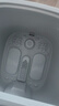 妙界Z8泡脚桶过小腿高深桶躺泡电动按摩足浴盆远红外暖膝全自动恒温加热洗脚桶UV杀菌母亲节礼物 灰 实拍图