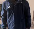 adidas简约足球训练运动拉链连帽夹克外套男装春秋阿迪达斯官方   深靛蓝   S 实拍图