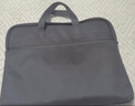 得力（deli）商务男女公文包 职业文件袋事务包文件包 文件保护 便携涤纶手提袋  黑色 实拍图