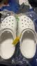 卡骆驰（CROCS）男女鞋经典洞洞鞋户外休闲时尚潮流沙滩鞋凉拖鞋 10001-100 36-37 实拍图
