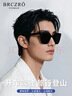 北彻（BRCZRO）高清偏光太阳镜男墨镜女登山护目镜开车眼镜防紫外线强光眩光驾驶 【高清偏光/过滤紫外线】黑框黑灰片（偏光款） 实拍图